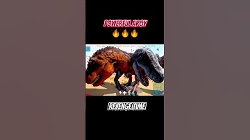 Argy vs Rexes 💀 #arkmobile #ultimateedition #novastrike #shorts