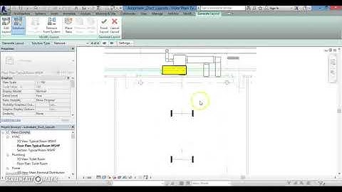 Revit Lesson 20 - Hvac Generating Duct System Layout