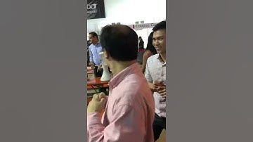 Thumbnail of Uncle Lao Lim doing the chicken dance at the Oktoberfest 2018