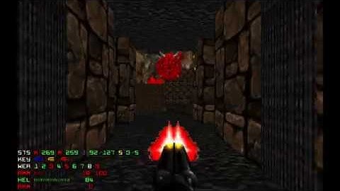 Doom 2 Zones of Fear Level 29 UV Max in 31:20 (Expired tomatos, commentary)