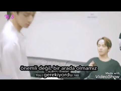 Jin ve Taehyung'un kavgası *_*