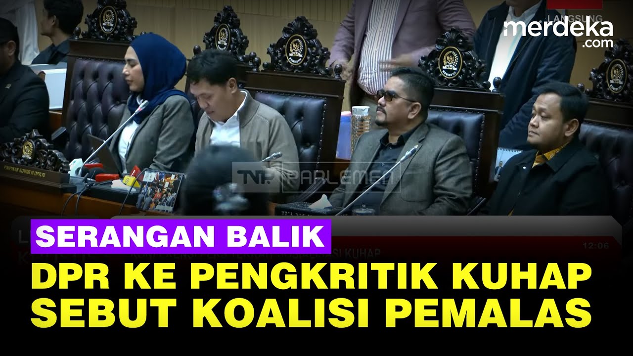 Habiburokhman DPR Semprot Balik Pengritik KUHAP: Koalisi Pemalas!