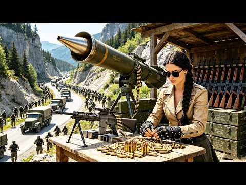 Action Movie! A Beautiful Agent Builds A Super Weapon, Fully Armed To Slit Her Enemies' Throats!