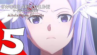 Sword Art Online: Alicization Lycoris Walkthrough Gameplay Part 5 - Administrator Boss Fight (PC)