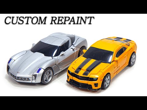Transformers Movie 2 ROTF Studio <strong>Series</strong> REPAINT Custom Bumblebee Sideswipe Vehicles <strong>Car</strong> Robot Toys