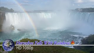Horseshoe Falls With Rainbow(Relaxation)🍁