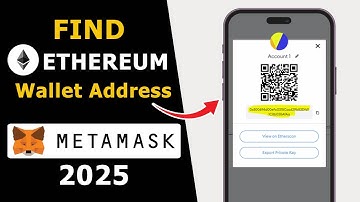 How to Find & Copy Ethereum Wallet Address in Metamask - Get Eth Deposit Address with QR Code 2025