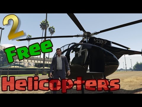 GTA 5 Cheats - Best Helicopter Spawn Points 