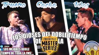🔥 LOS DIOSES DEL DOBLE TEMPO en BATALLAS DE GALLOS 🔥| Los MEJORES de TODA la HISTORIA 😱