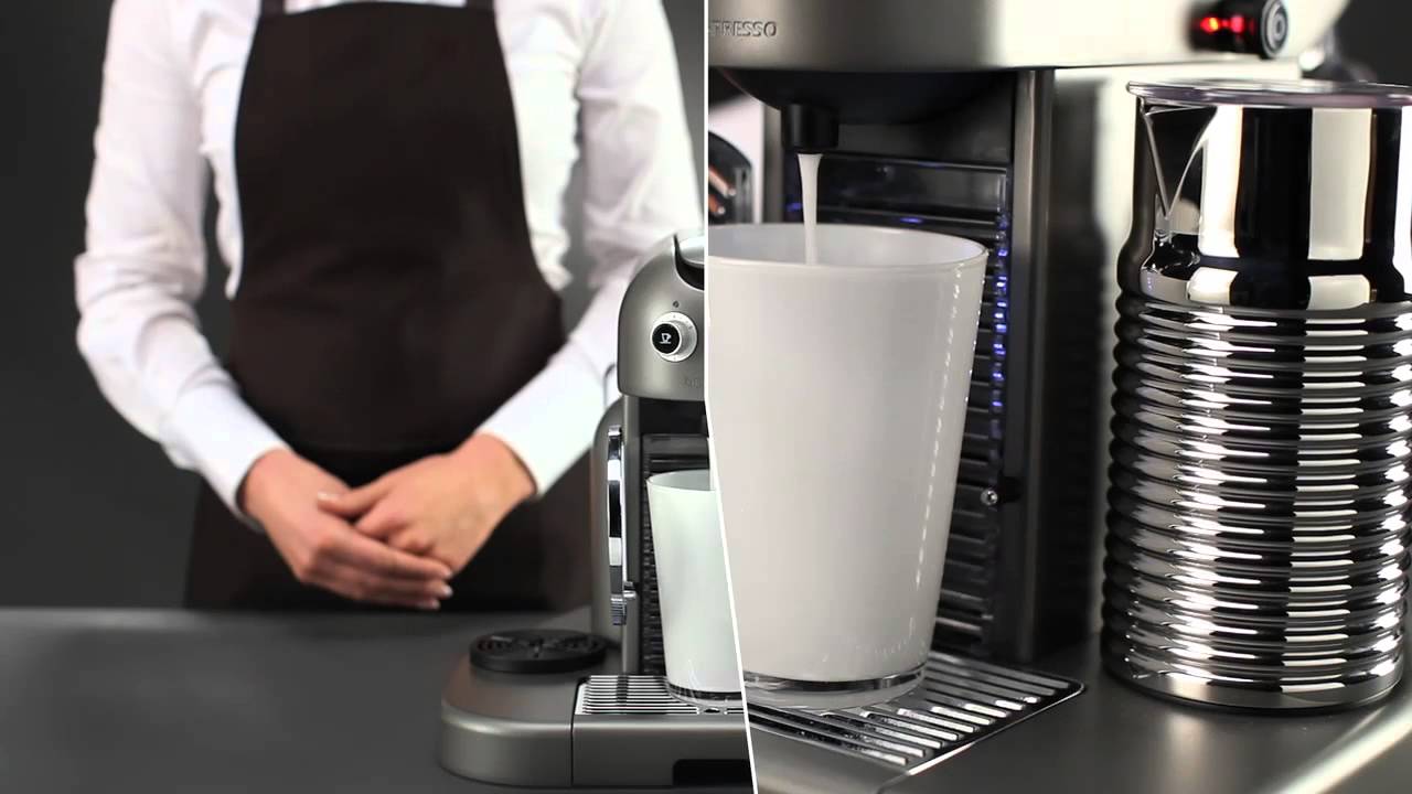 Nespresso Gran Maestria: How To descale Gran Maestria machine - YouTube