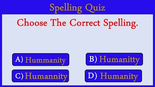 Spelling Quiz 39: Can You Score 15/15?