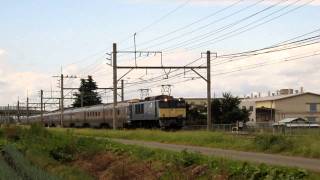カシオペア 迂回運転 EF64-1051+カシオペア