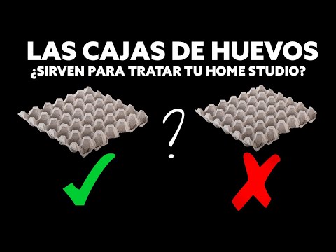 Video: ¿Por qué los cartones de huevos absorben el sonido?