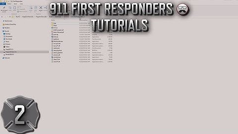 911 First Responders / Emergency 4 Game Tutorials ▬ #2 - Changing camera settings!