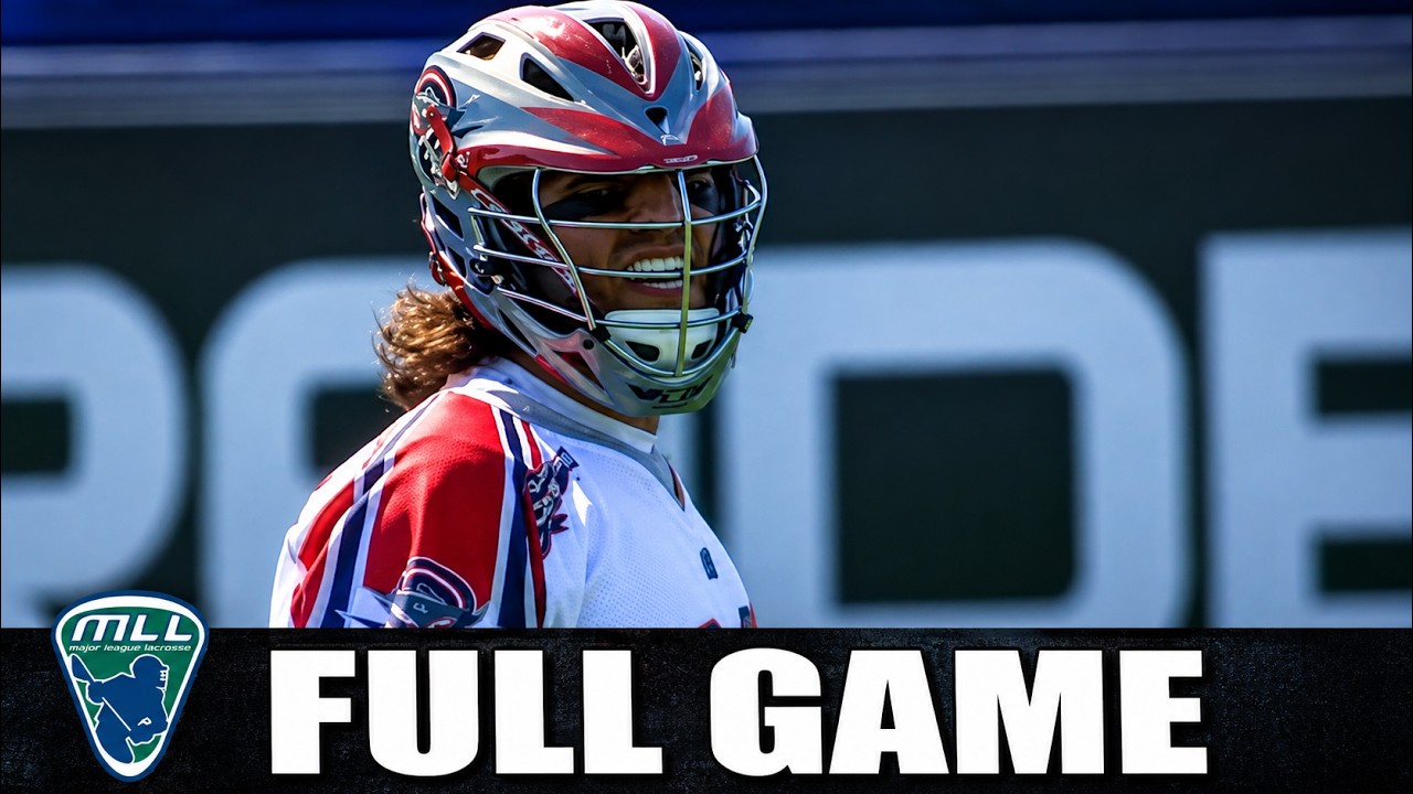 2011 MLL Championship: Hamiltion Nationals vs. Boston Cannons FULL GAME
