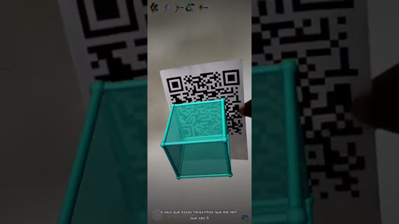 Tetraedro regular, cubo, Sólidos RA. Realidade aumentada.. - YouTube
