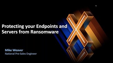 Protecting your Endpoints and Servers from Ransomware with Sophos