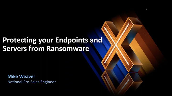 Protecting your Endpoints and Servers from Ransomware with Sophos