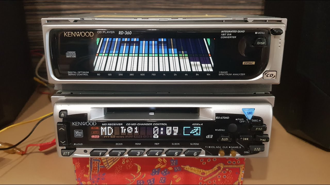 CD・MD再生OK　KENWOOD RXD-SK3MD AVINO 309 Kenwood Mini Stereo System Cd Player Md Recorder Hi-Fi Audio