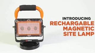 Groz Rechargeable Led Work Light 500 Lumens 9 Watts Model 650