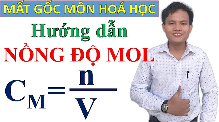 Bài tập nồng độ mol l lớp 10