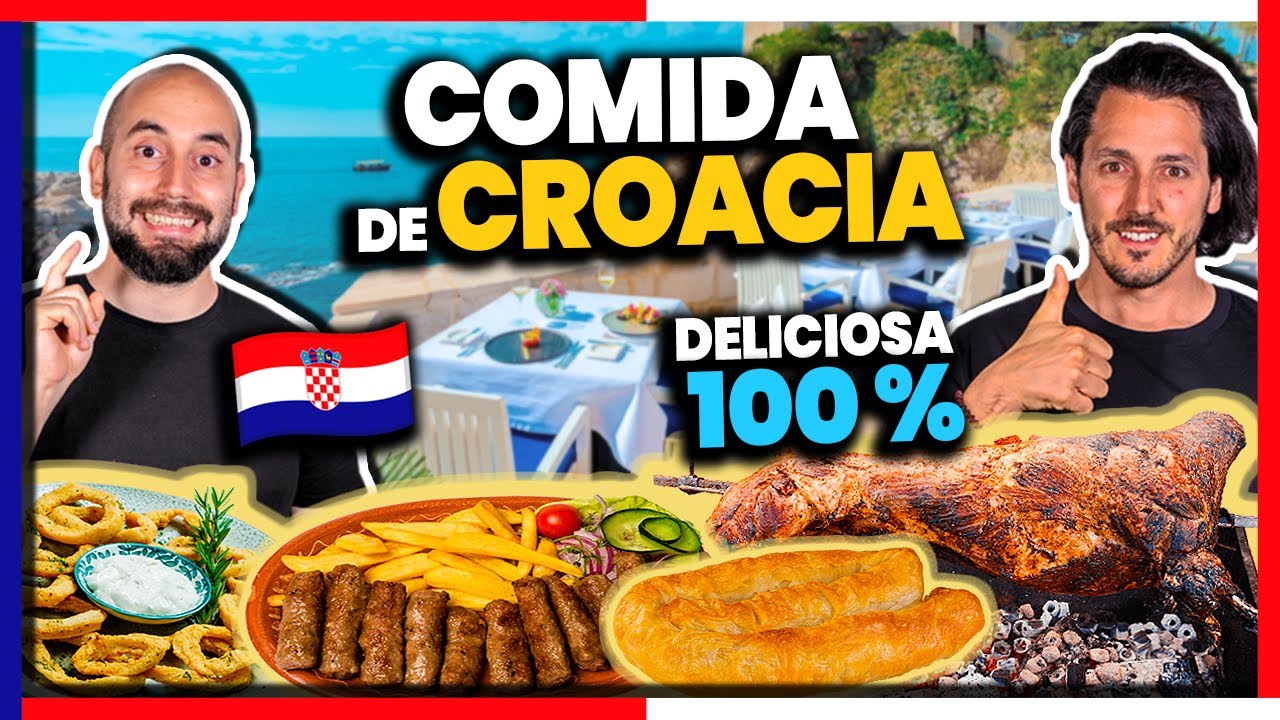QUÉ COMER EN CROACIA 🇭🇷  *IMPRESIONANTE GASTRONOMÍA* 🤤😱