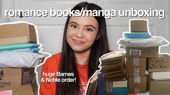 BOOK HAUL + BARNES & NOBLE UNBOXING! (books, manga, merch)