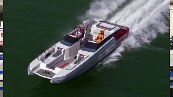 Jerry Barron of Barron Boats at the 2019 L.A. Boat...