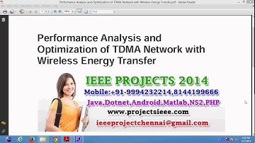 Performance Analysis and Optimization of TDMA Network with Wireless Energy Transfer
