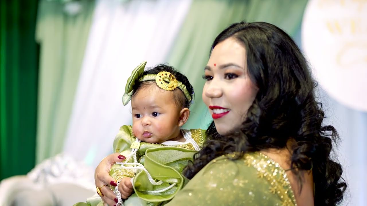 Krisha's Rice Weaning || Cinematic Highlight Video