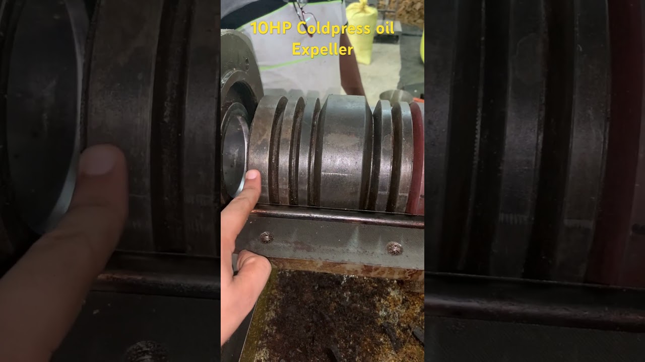 10 HP Coldpress Oil Expeller Chamber 
