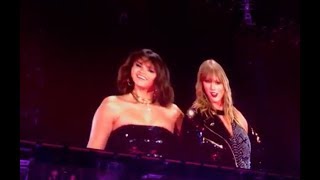 Selena Gomez and Taylor Swift - Hands To Myself (5\/19) - Rep Tour Pasadena