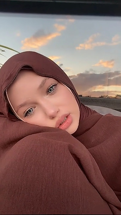 Hijab russian Muslim girl beauty 🤎 #hijabgirl #nasheed #youtubeshorts #shortvideo #shorts #short