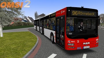 Omsi 2 - Add-on Bremen Nord - Line 96 - MAN Lions City A40
