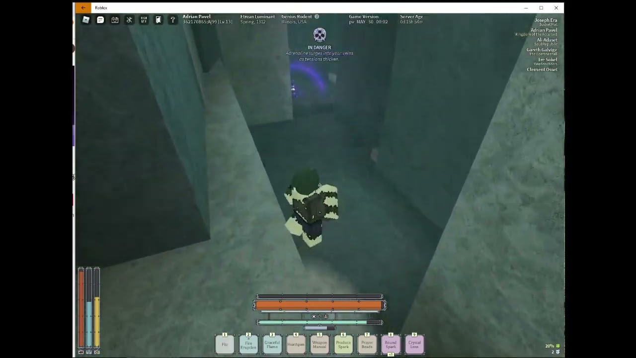 Deepwoken Artifact spawns on this freshie!