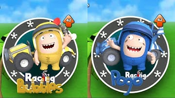 Oddbods Turbo Run - Racing Bubbles vs Racing Pogo Challenge Android, iOS Gameplay | Kick Tom