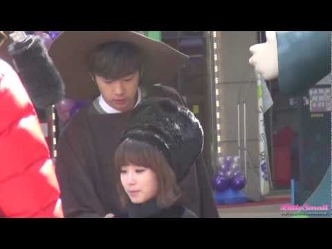 130323 2PM CF 촬영 in 일산 - 우영