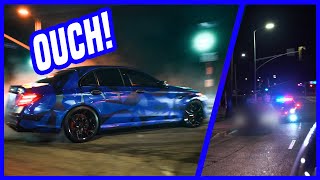 New E63 Amg Crashes While Street Drifting *Almost Arrested*