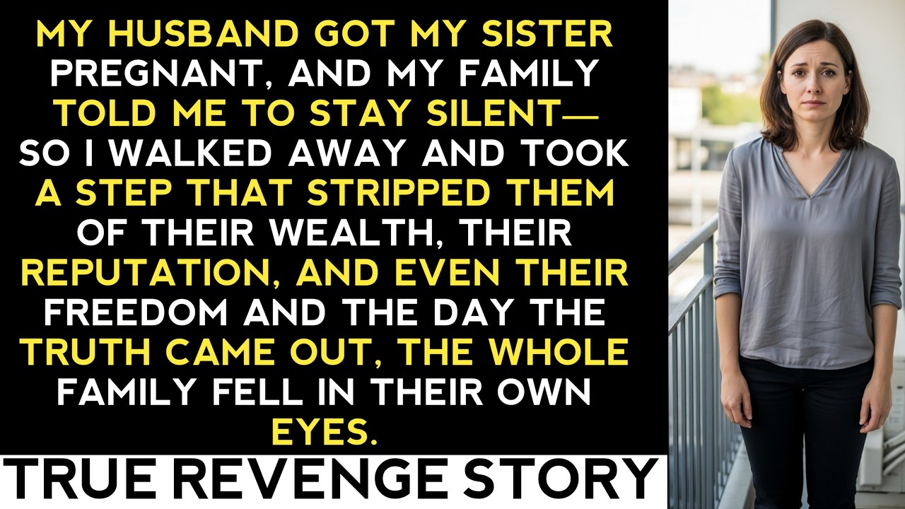 MY HUSBAND GOT MY SISTER PREGNANT—AND WHEN MY FAMILY SILENCED ME, THE TRUTH EXPOSED THEM ALL