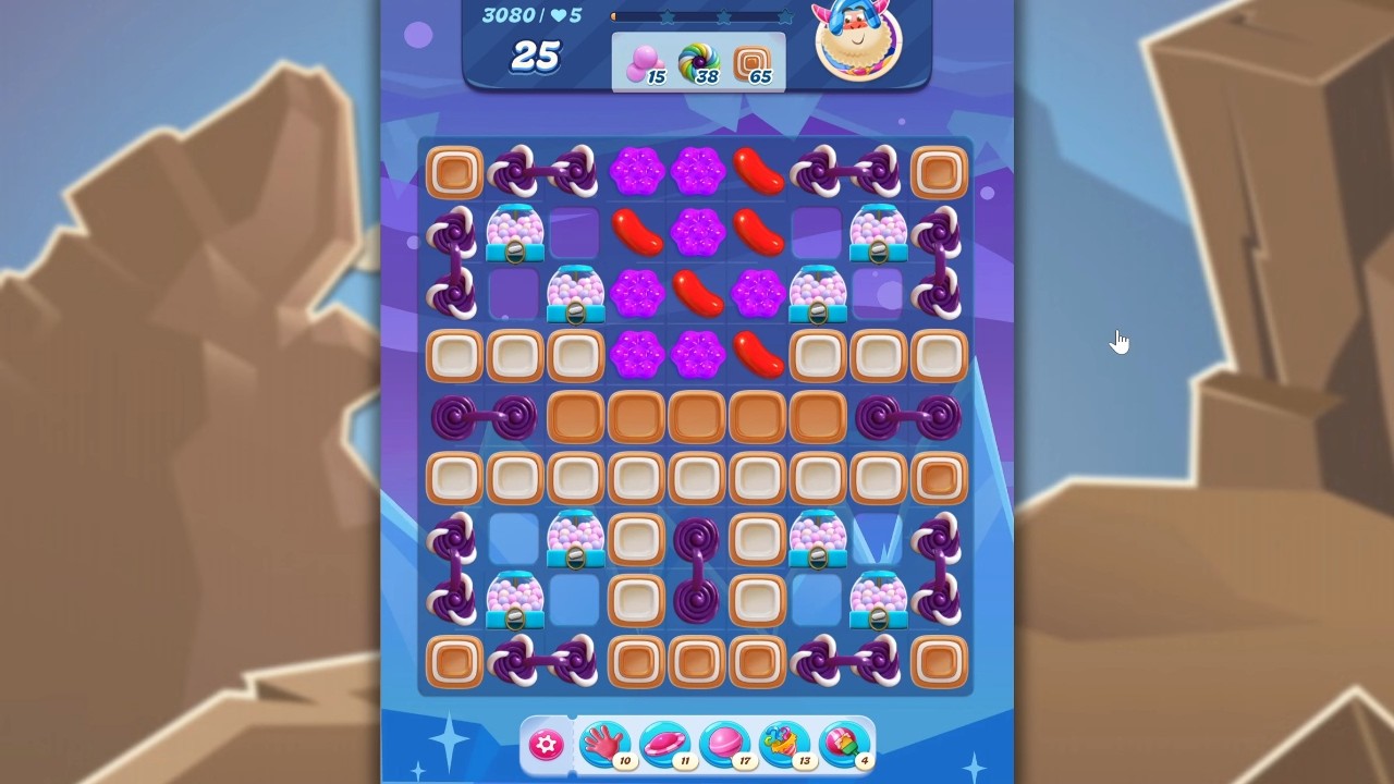 Candy Crush Saga LEVEL 3080 NO BOOSTERS (new version)🐟☑️ - YouTube
