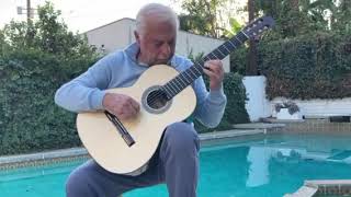 Famous legendary Guitarist Angel Romero is playing Aiersi Classical Guitar SC093F