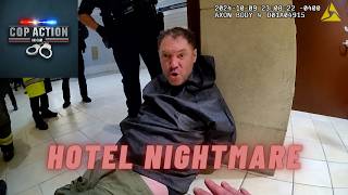 Drunk Universal Studios Hotel Guest Turns Violent During Hurricane… Then Resists Arrest