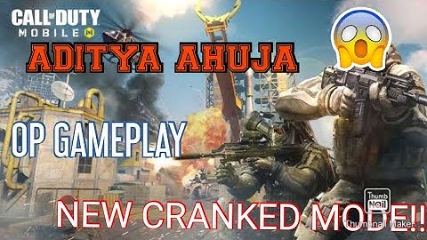 New Cranked Mode in COD!