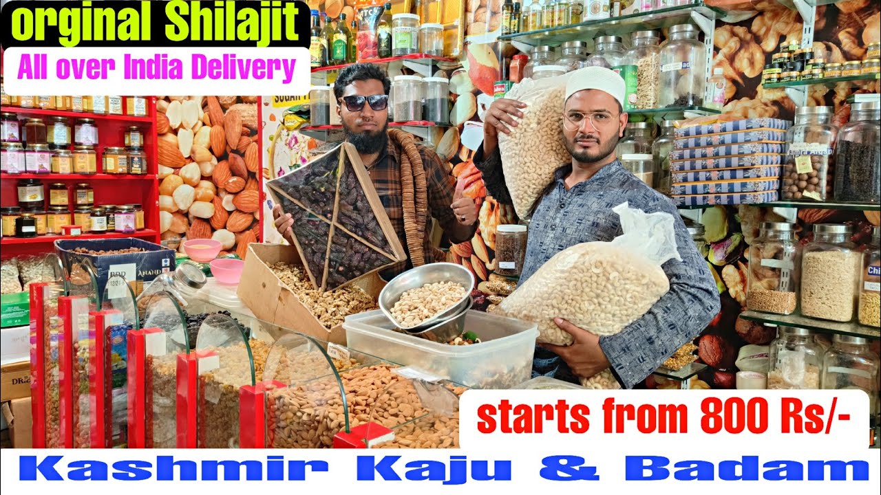 Kashmir Dry Fruits wholesale shop in hyderabad| Wholesale Organic Dry fruits| Telugu Vlog 👍