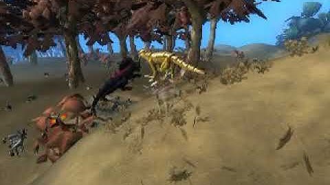Spore Epic Battle: Reaper Queen vs. Prestosuchus