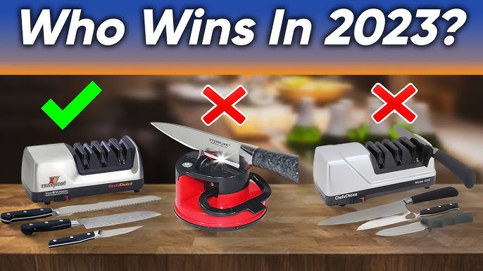 How to use orange ninja knife sharpener? 