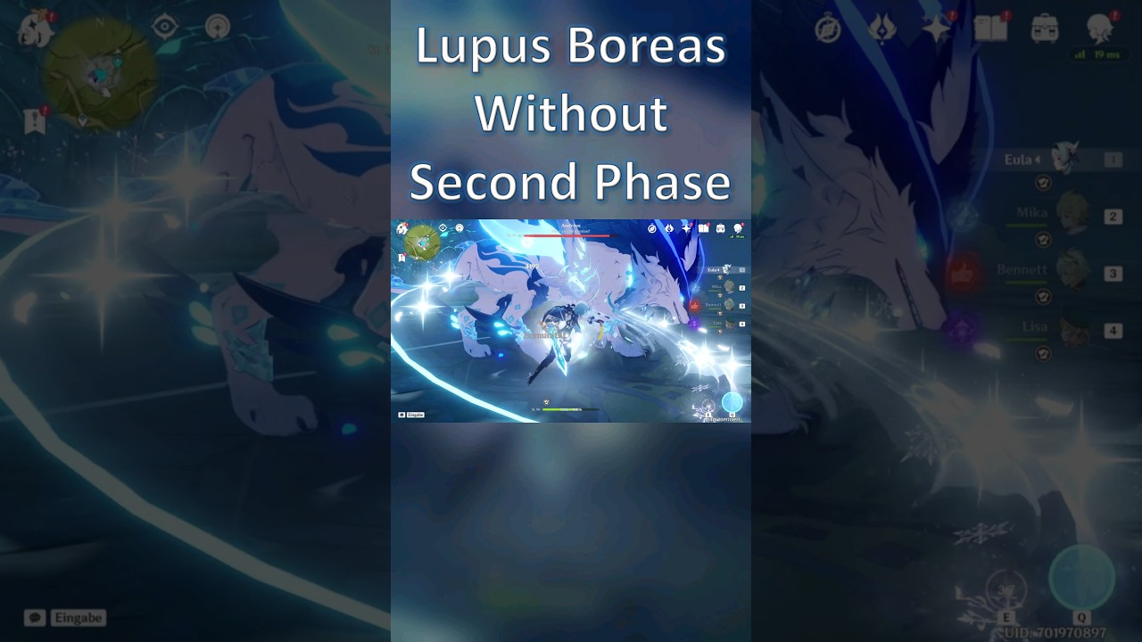 Lupus Boreos easily DEFEATED without the 2nd phase! 🤩 💯