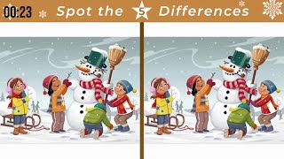 Famous Spot the difference #35 | Winter Edition Wealth