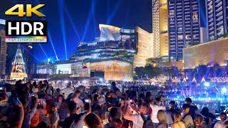 [ 4K HDR 🇹🇭 ] BEST VIEW in Bangkok at night | $1 Chao Phraya River Cruise | December 2023