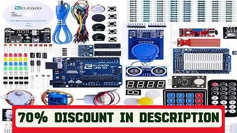A must-have product! ELEGOO UNO R3 Project Most Complete Starter Kit with Tutorial Compatible with